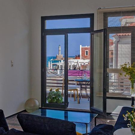 Faro Apartments Hriszí Aktí Haniá Kültér fotó