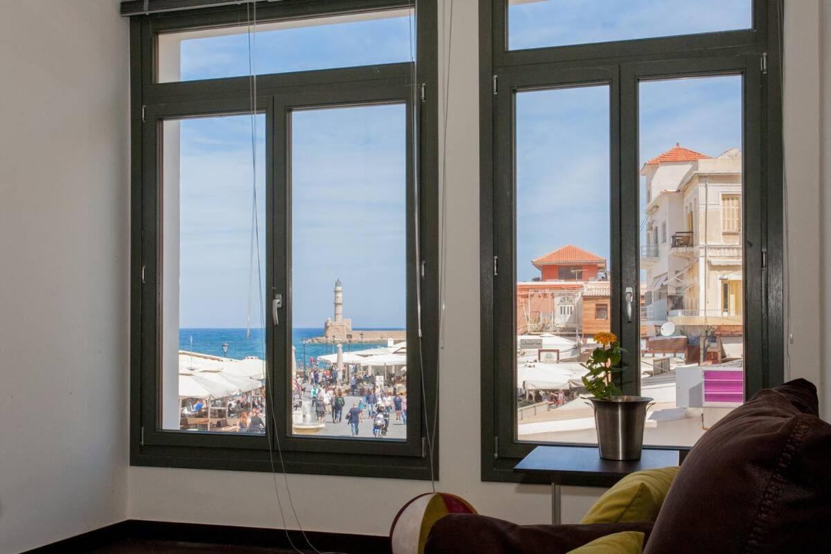 Faro Apartments Hriszí Aktí Haniá Kültér fotó