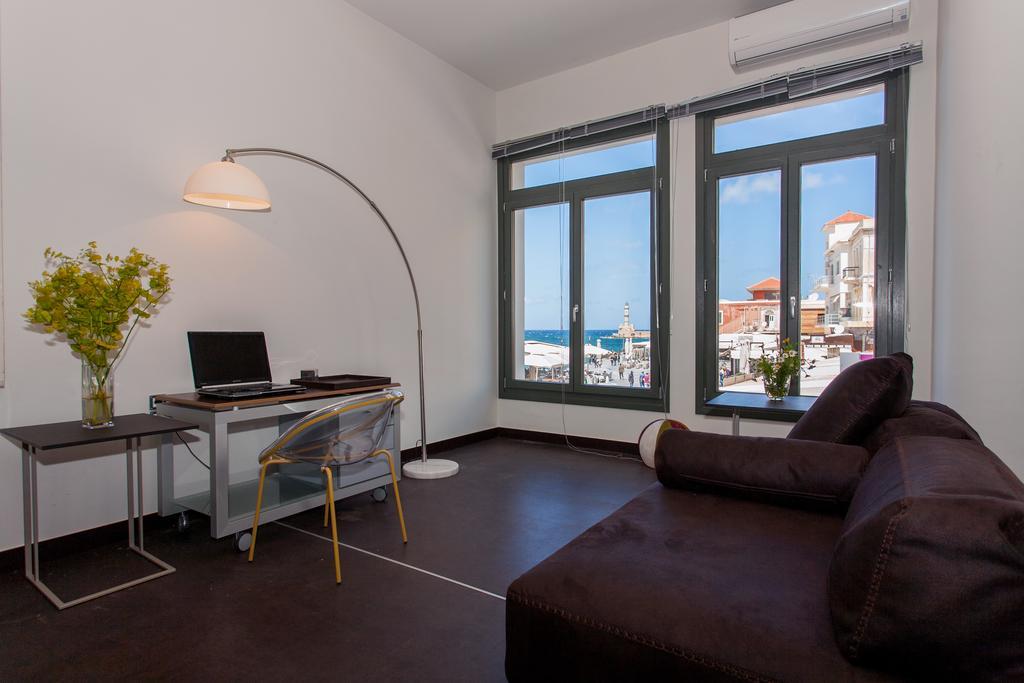 Faro Apartments Hriszí Aktí Haniá Kültér fotó